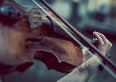 Violin A violin being played